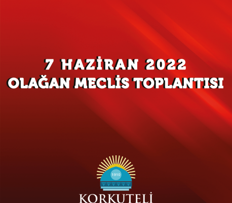 7 Haziran 2022 Olağan Meclis Toplantısı