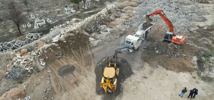 Korkuteli Belediyesi, Atık Asfaltı Geri Dönüştürüyor
