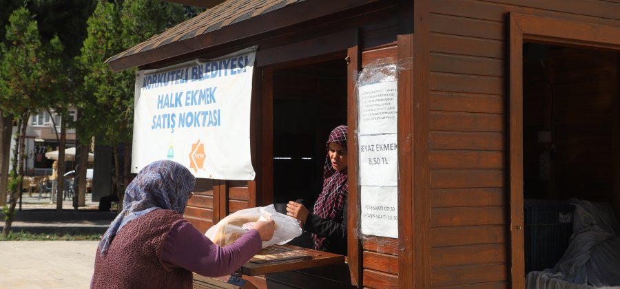 Korkuteli Belediyesi Halk Ekmek 12 Noktada Aralıksız Hizmet Veriyor